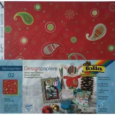 Galeria Hobby Design-papier 190g, 30.5x30.5cm 5 szt.