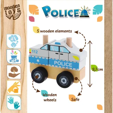 Autko Policyjne Siku 61767 Trefl