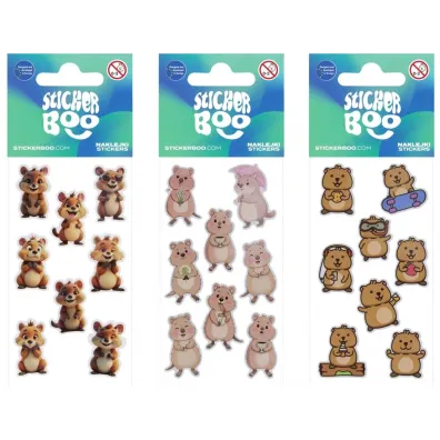 Naklejki 6x18 cm Kuoka STICKER BOO 572111
