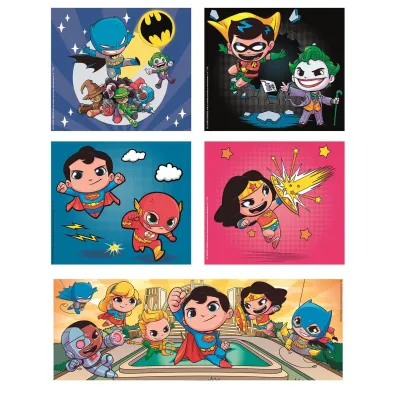 Puzzle 10w1 SuperColor. DC Comics Clementoni