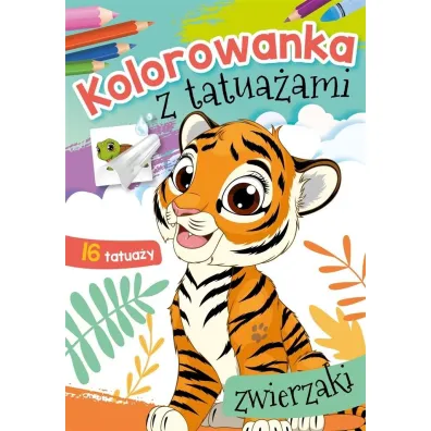 Kolorowanka z tatua�ami. Zwierzaki
