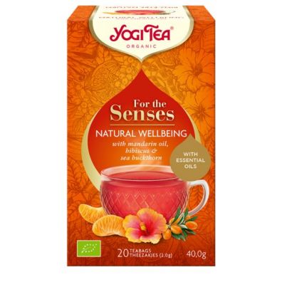Yogi Tea Herbatka dla zmysw na dobre samopoczucie (for the senses natural wellbeling) 40 g Bio