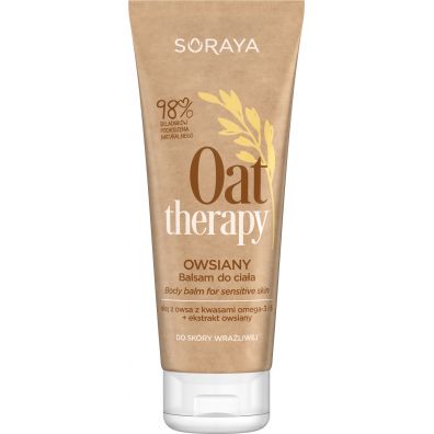Soraya Oat Therapy Body Balm owsiany balsam do ciaa do skry wraliwej 200 ml