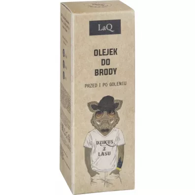 LaQ Olejek do brody Dzikus z Lasu 30 ml