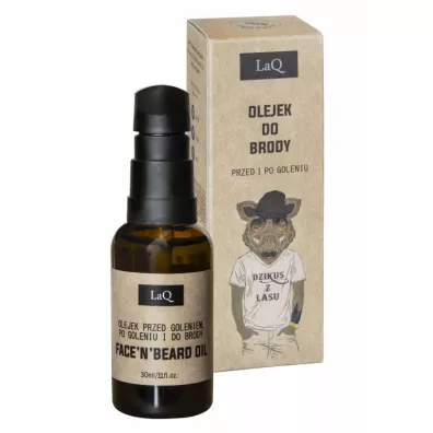 LaQ Olejek do brody Dzikus z Lasu 30 ml