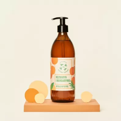 Mydlarnia 4 Szpaki Mydo w pynie Rozmaryn i Mandarynka 500 ml