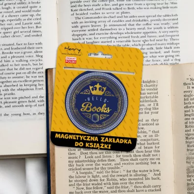 Henry Zakadka magnetyczna kulka 2 Hello Books