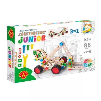 Ma�y Konstruktor Junior 3in1 88 el. Forklift Truck