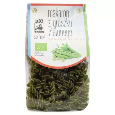 Bio Kontynenty Makaron z groszku zielonego �widerki 250 g Bio