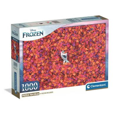 Puzzle 1000 el. Compact Imposible Frozen Clementoni