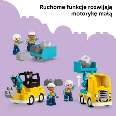 LEGO DUPLO Maszyny budowlane 3 w 1 10475