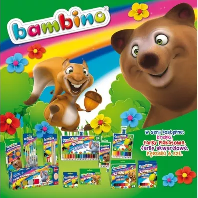 St. Majewski Plastelina kwadratowa Bambino 18x18g