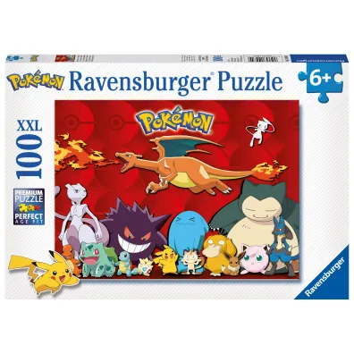 Puzzle 100 el. XXL Pokemon Ravensburger