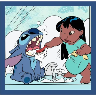 Puzzle 3w1 (20+36+50 el.) Czas ze Stitchem Trefl