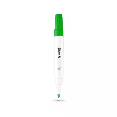 MemoBe Marker do tablic sucho�cieralnych i flipchart�w mm350 ko�c�wka okr�g�a zielony