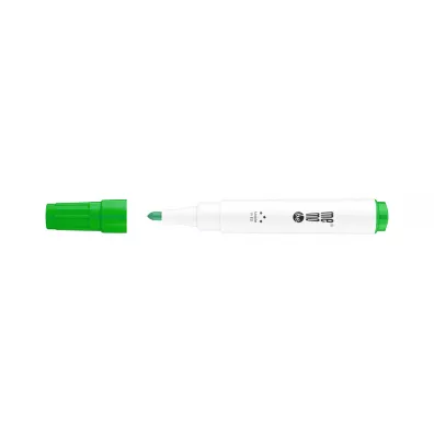 MemoBe Marker do tablic sucho�cieralnych i flipchart�w mm350 ko�c�wka okr�g�a zielony