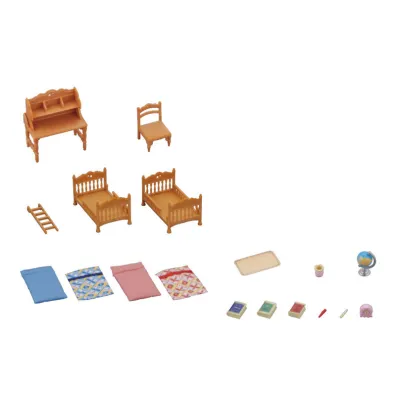 Sylvanian Wiejski pok�j dzieci�cy z ��kiem pi�trowym