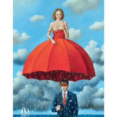 Puzzle 1000 el. Rafa� Olbi�ski - Obrona przed bana�em Good Loot