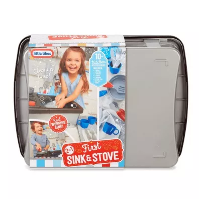 Pierwszy zlew i kuchenka Little Tikes