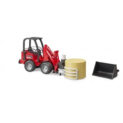 Bruder 02192 �adowarka ko�owa Schaffer Hoflander2034 z akcesoriami BRUDER BR-02192
