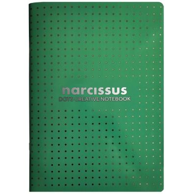Narcissus Zeszyt A4 kropki czysty 48 kartek 6 szt.
