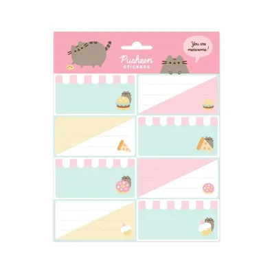 Pusheen Naklejki na zeszyty