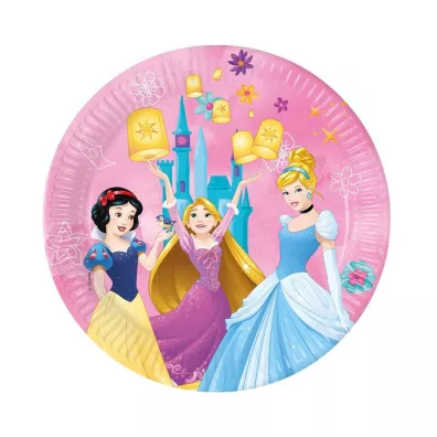 Procos Talerzyki papierowe Princess Live Story 23cm