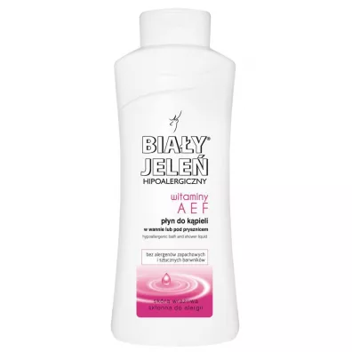 Bia�y Jele� Hipoalergiczny p�yn do k�pieli z witaminami 750 ml