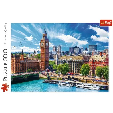 Puzzle 500 el. S�oneczny Londyn Trefl