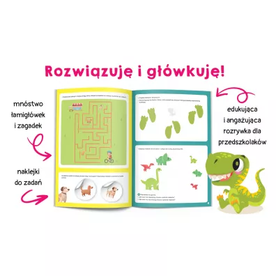 Quiz dla 3-latka. Ksika z naklejkami. Kapitan Nauka