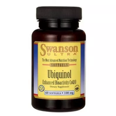 Swanson Ubiquinol 100 mg Suplement diety 60 kaps.