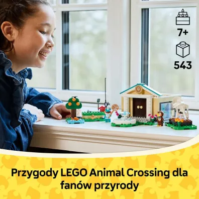 LEGO Animal Crossing Blathers i kolekcja muzealna 77056