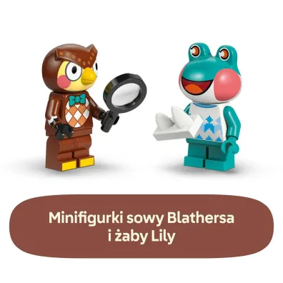 LEGO Animal Crossing Blathers i kolekcja muzealna 77056