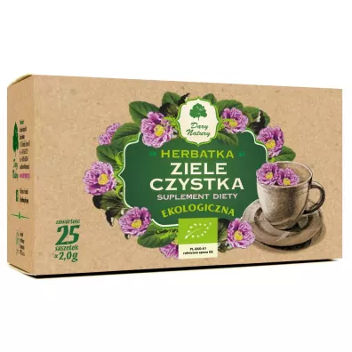 Dary Natury Czystek ziele herbatka 25 x 2 g Bio