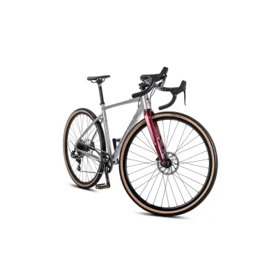 Romet Rower gravelowy BOREAS 2 2024 jasnografitowo-bordowy 52 M