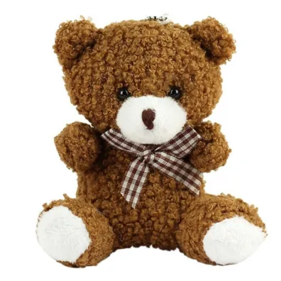 LeanToys Brelok pluszowy mi� br�zowy 8cm