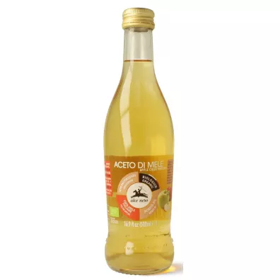 Alce Nero Ocet jab�kowy filtrowany 500 ml Bio