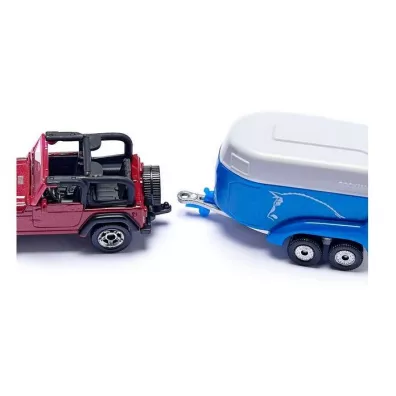 Siku 16 - Jeep z przyczep� na konie S1651