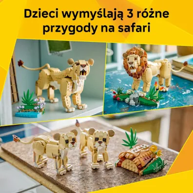 LEGO Creator Dzikie zwierz�ta: Dumny lew 31386