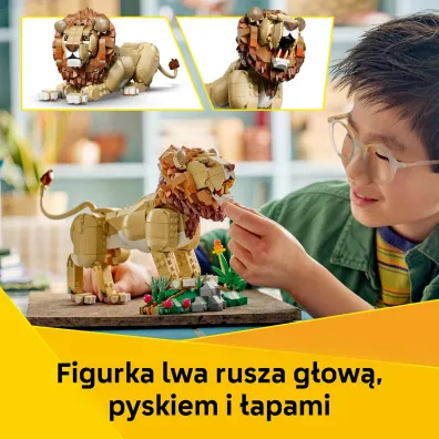 LEGO Creator Dzikie zwierz�ta: Dumny lew 31386