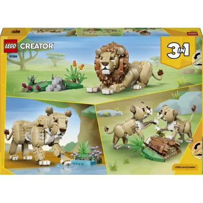 LEGO Creator Dzikie zwierz�ta: Dumny lew 31386