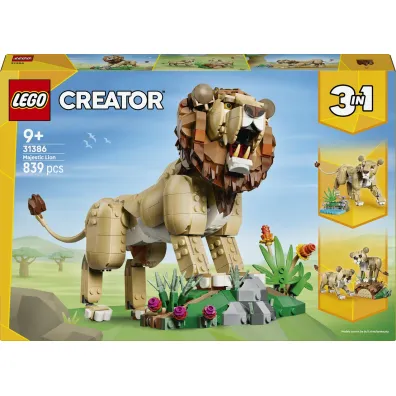 LEGO Creator Dzikie zwierz�ta: Dumny lew 31386