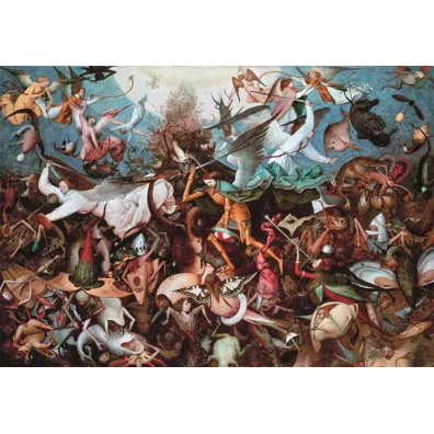 Puzzle 1000 el. Museum Bruegel, The Fall Of The Rebel Clementoni