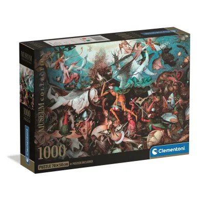 Puzzle 1000 el. Museum Bruegel, The Fall Of The Rebel Clementoni