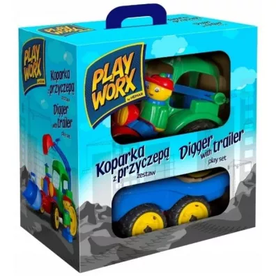 Koparka w kolorowym pude�ku Hemar Family