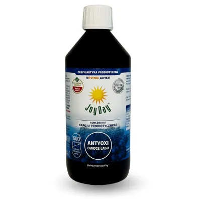 Joy Day Koncentrat napoju probiotycznego owoce lasu bezglutenowy 500 ml Bio