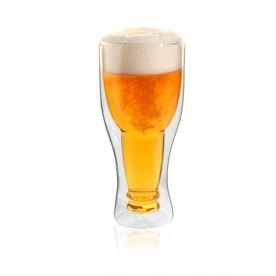 Vialli Design Szklanka do piwa z podwjn ciank Amo 20313 350 ml