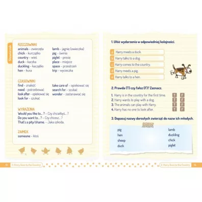 Harry the Dog`s adventures. Czytanki i �wiczenia w j�zyku angielskim dla dzieci. Poziom A1