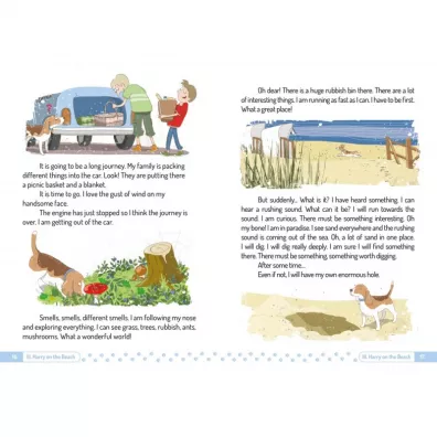 Harry the Dog`s adventures. Czytanki i �wiczenia w j�zyku angielskim dla dzieci. Poziom A1