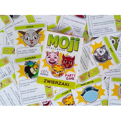Moji Challenge. Zwierzaki StarHouse Games